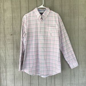 Chaps Plaid Button Down